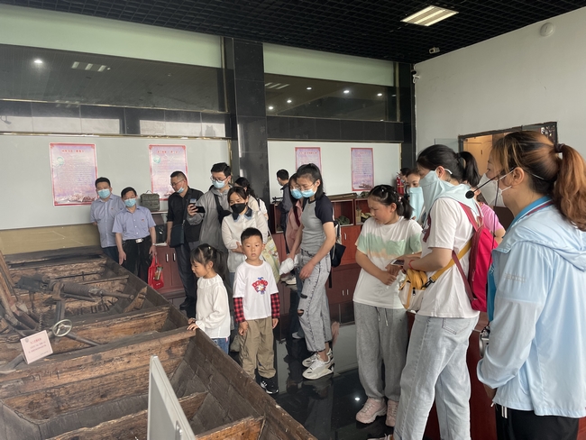 內(nèi)八內(nèi)九支部赴板子磯渡江戰(zhàn)役紀(jì)念館開(kāi)展主題黨日活動(dòng)(圖4)