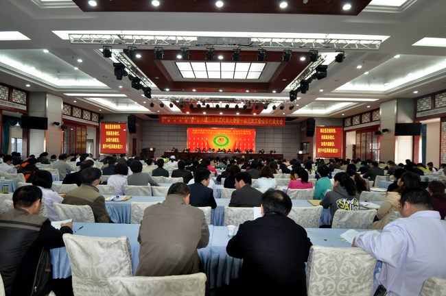 搶抓機(jī)遇，因勢而謀,堅定振興中醫(yī)藥發(fā)展信心------我院六屆三次職代會暨十屆三次工會會員代表大會隆重開幕(圖1)