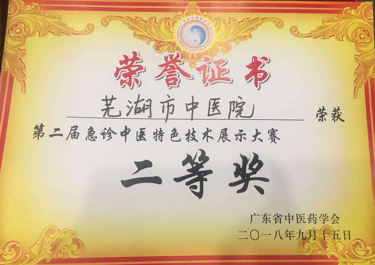 我院急診科在全國(guó)急診?？浦嗅t(yī)技術(shù)展示大賽中獲二等獎(jiǎng)(圖3)