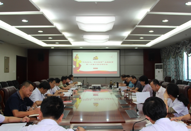 院黨委召開“不忘初心、牢記使命”主題教育第一次集中學(xué)習(xí)研討會(huì)(圖1)